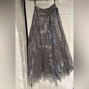 Fun long puffy skirt. Great for a wedding or event